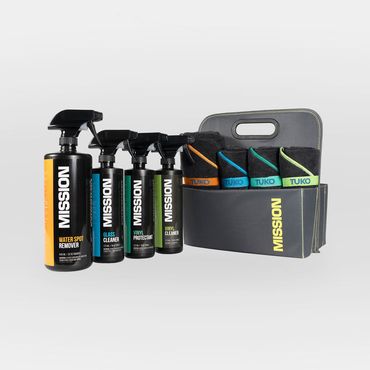 Boat Cleaning Kit + Mission Hat