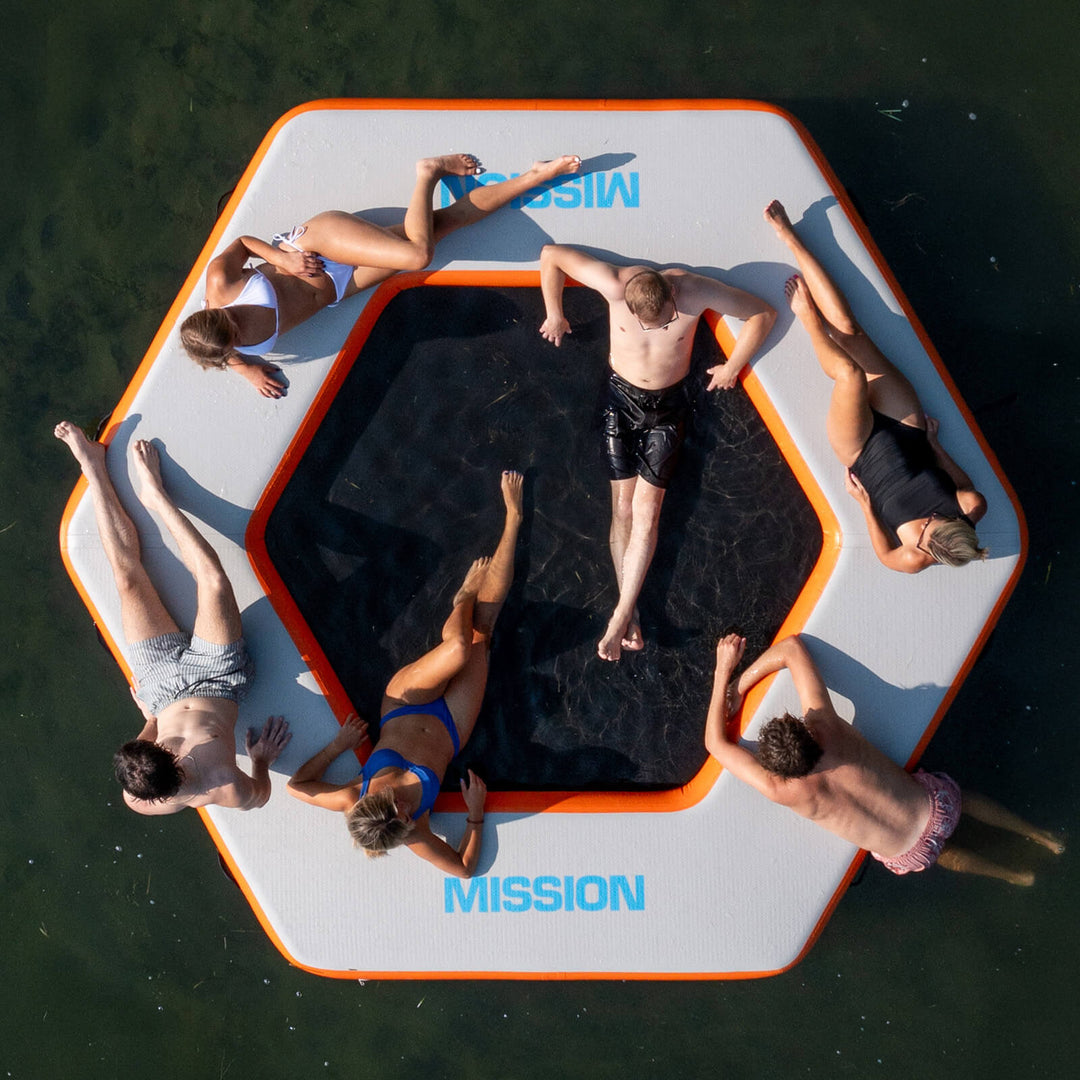 REEF SPLASH | Floating Splash Pool | Heavy-Duty Interior Mesh