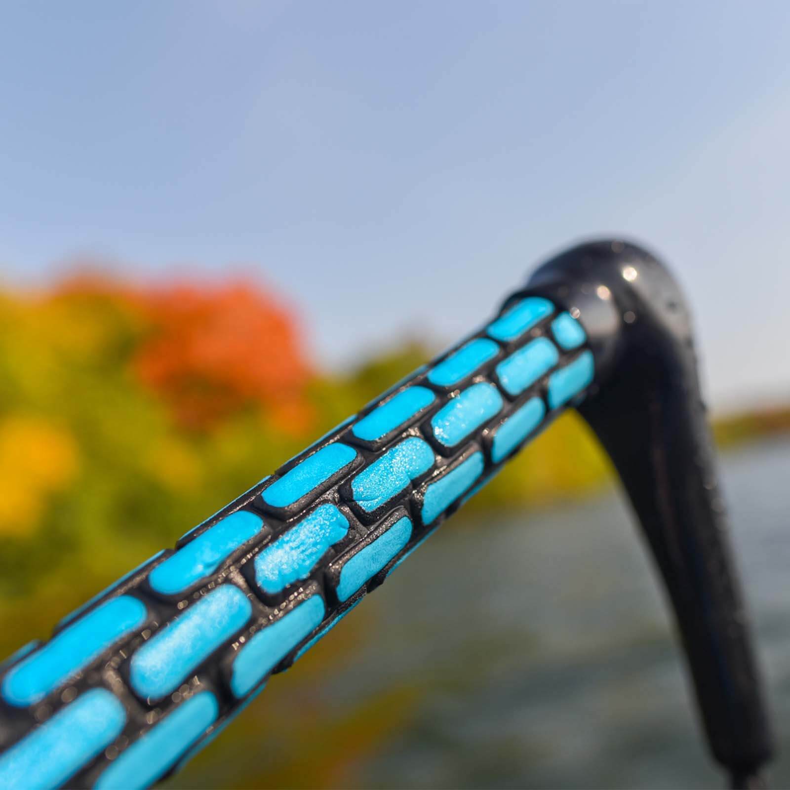 close up of handle on surf rope