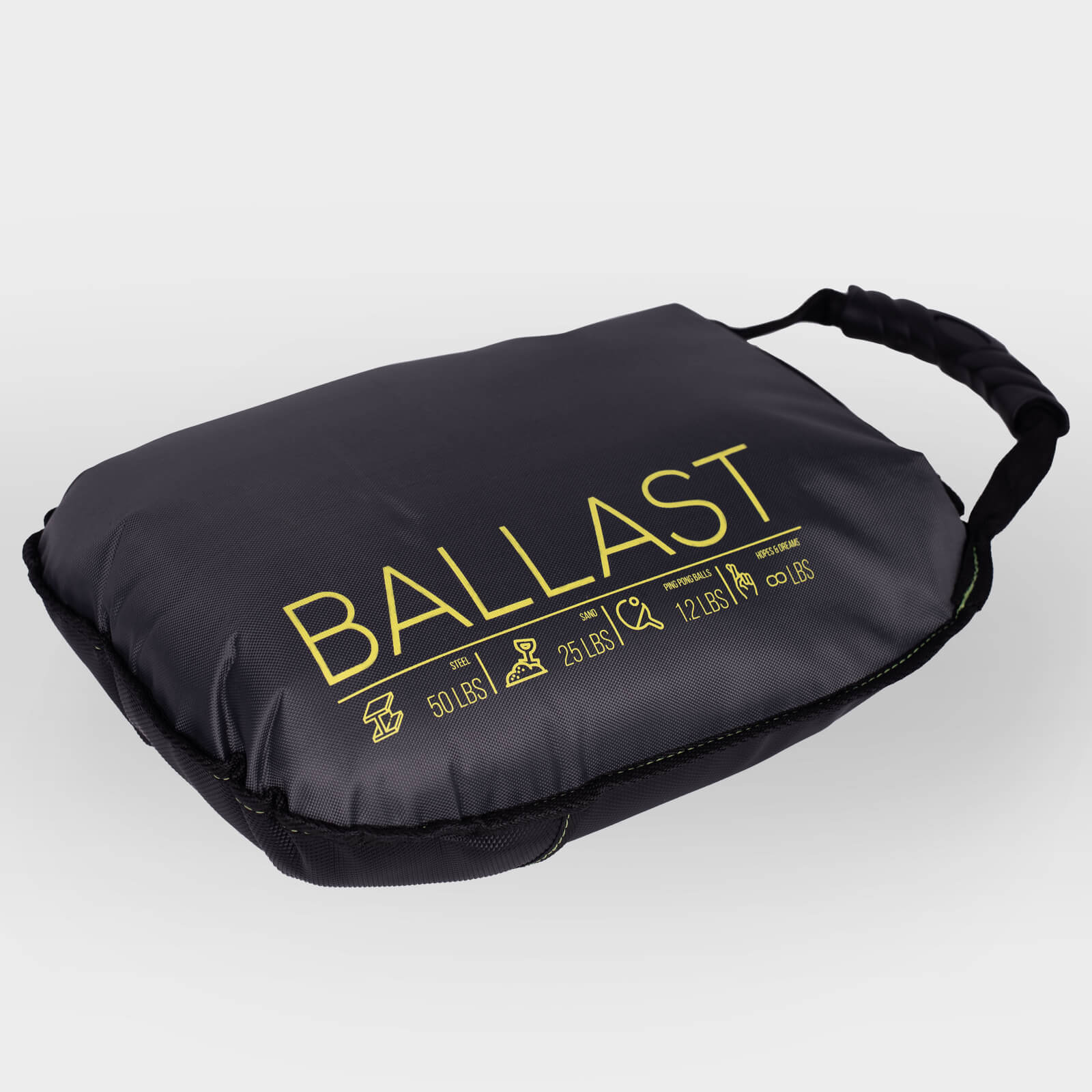 atlas ballast bag on floor