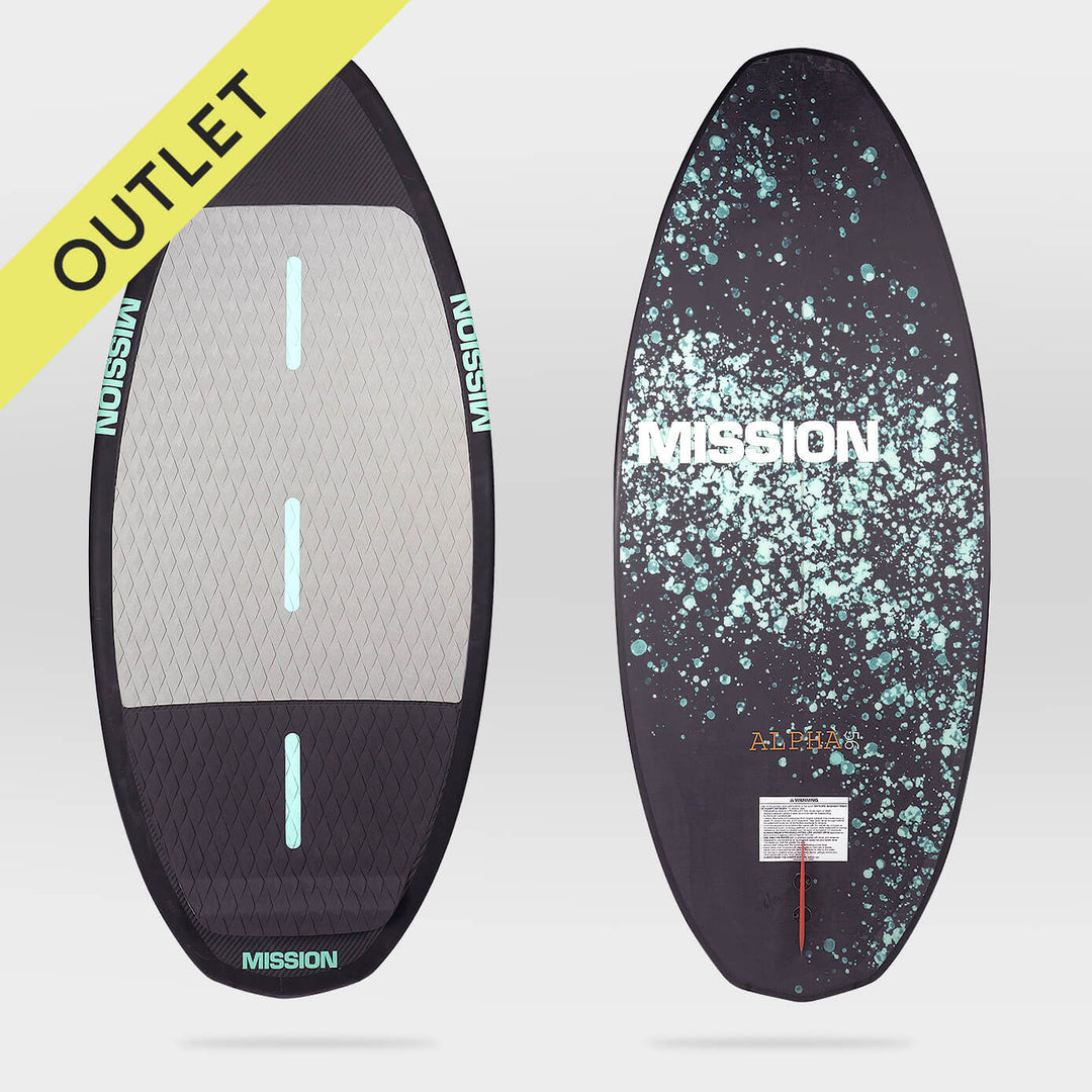B-Stock ALPHA Skim-Style Wakesurfer