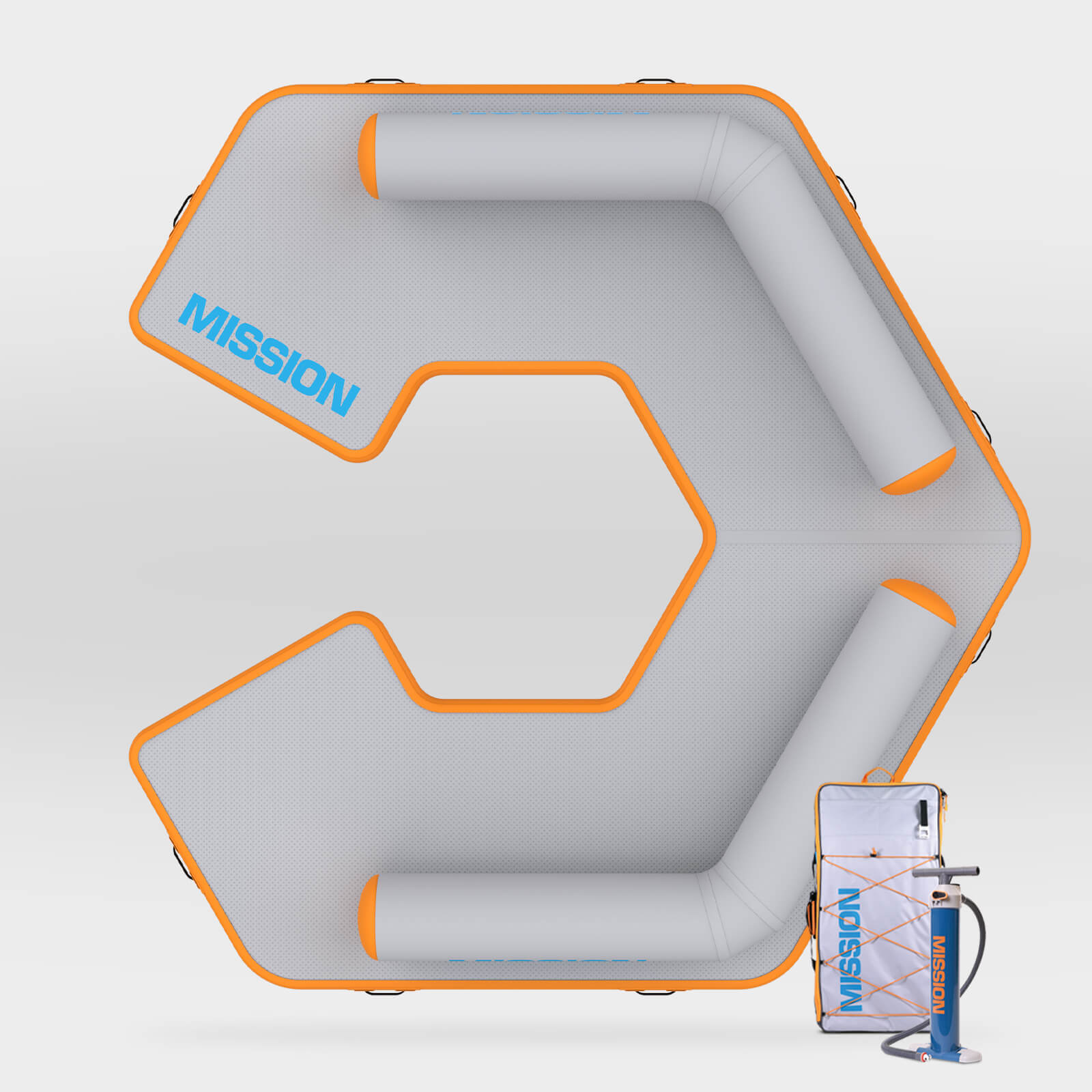 reef lounge inflatable water pad