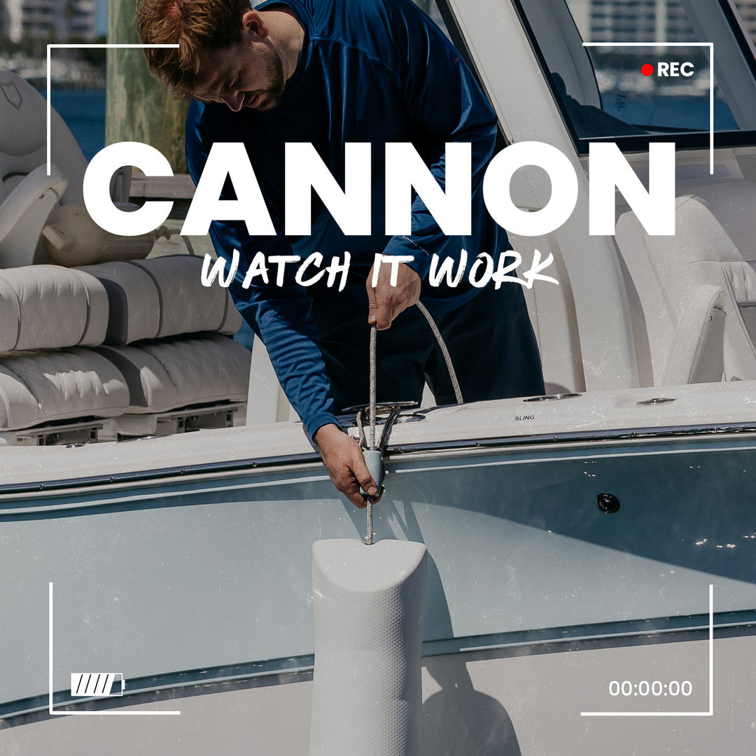 CANNON Pendant Boat Fender <br> Tips and Tricks