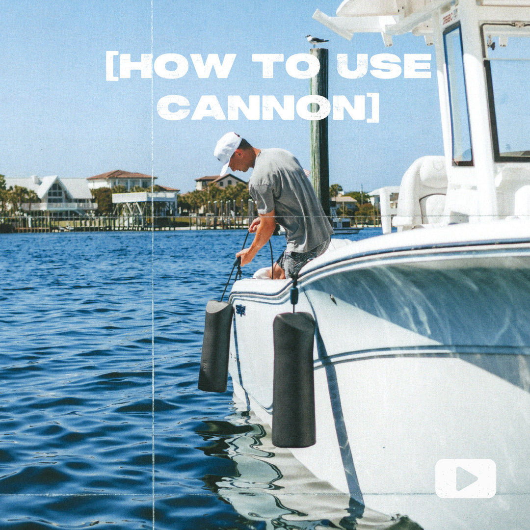 CANNON Pendant Boat Fender <br> Tips and Tricks