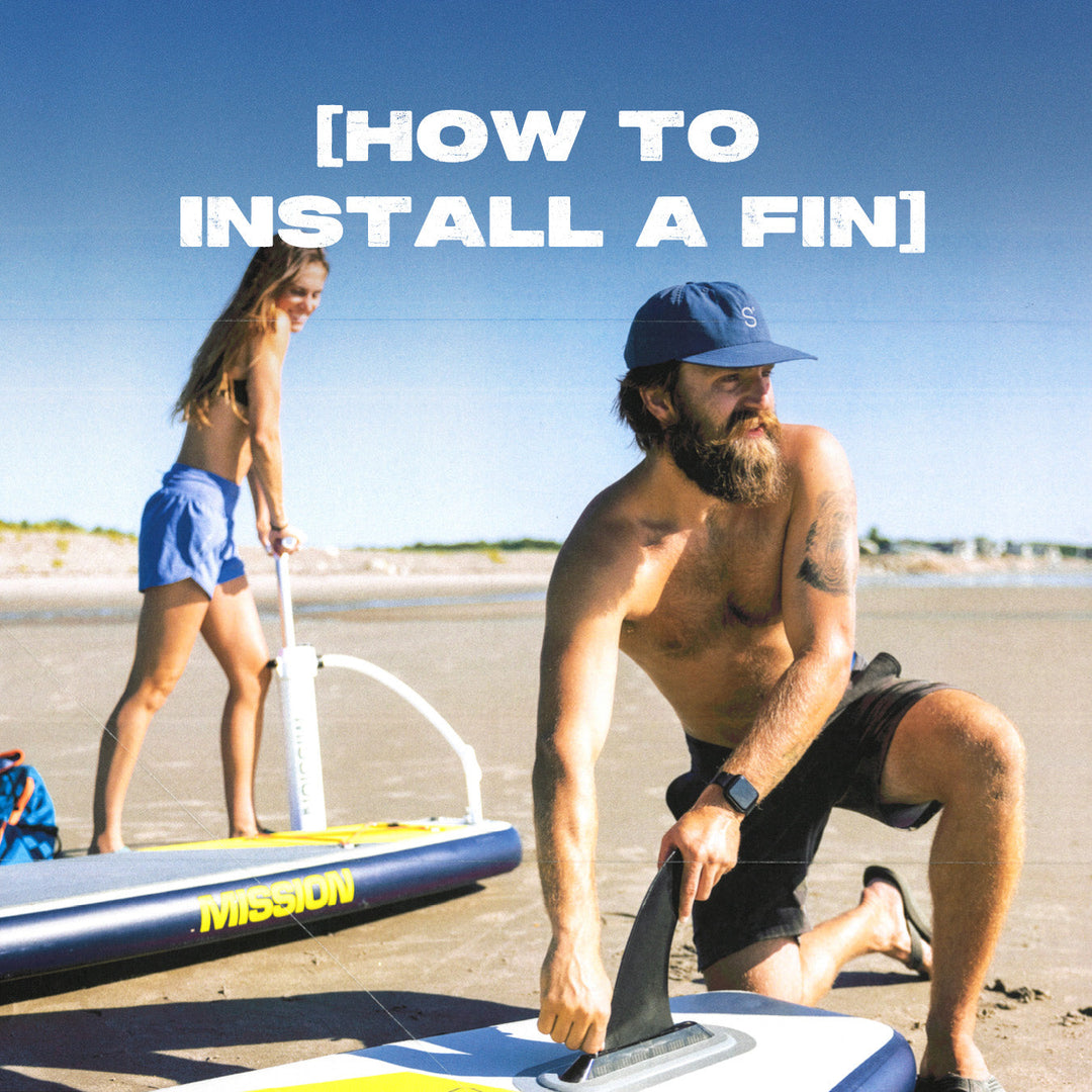 How To Install a Fin On An Inflatable Stand-up Paddleboard