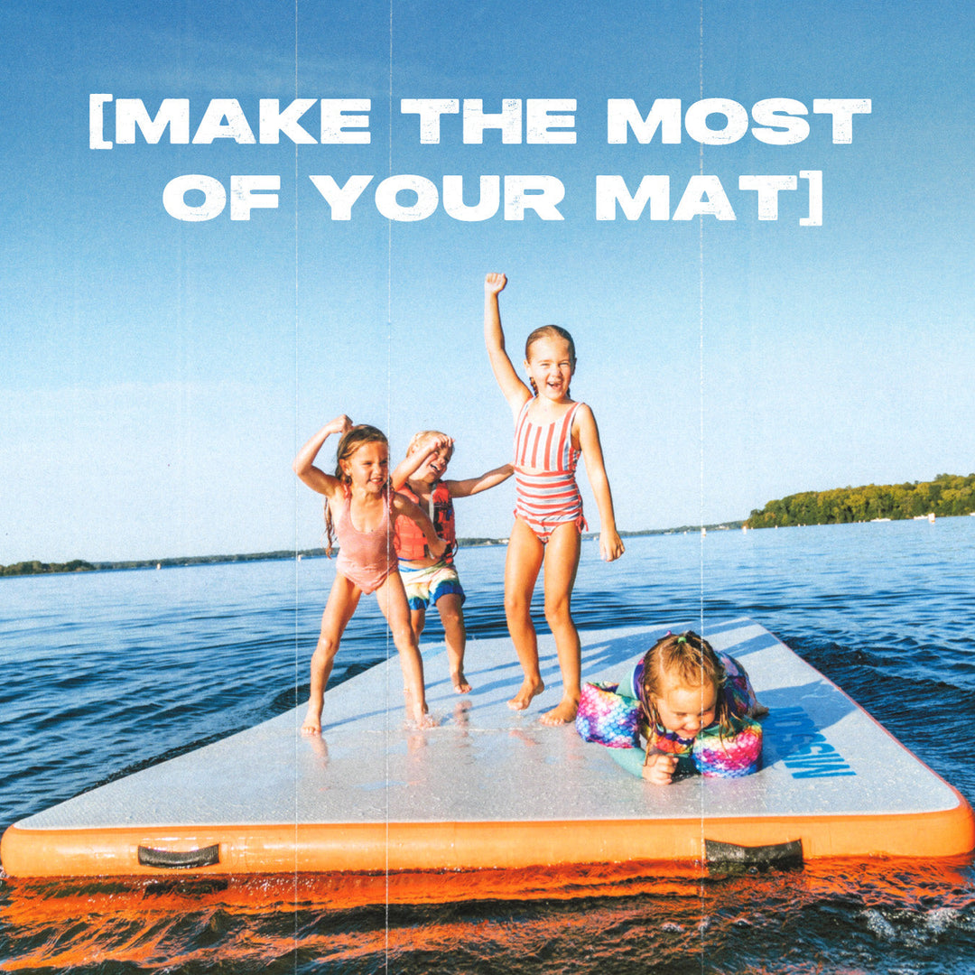 Make The Most of Your Mat, 3 kids on REEF Mat