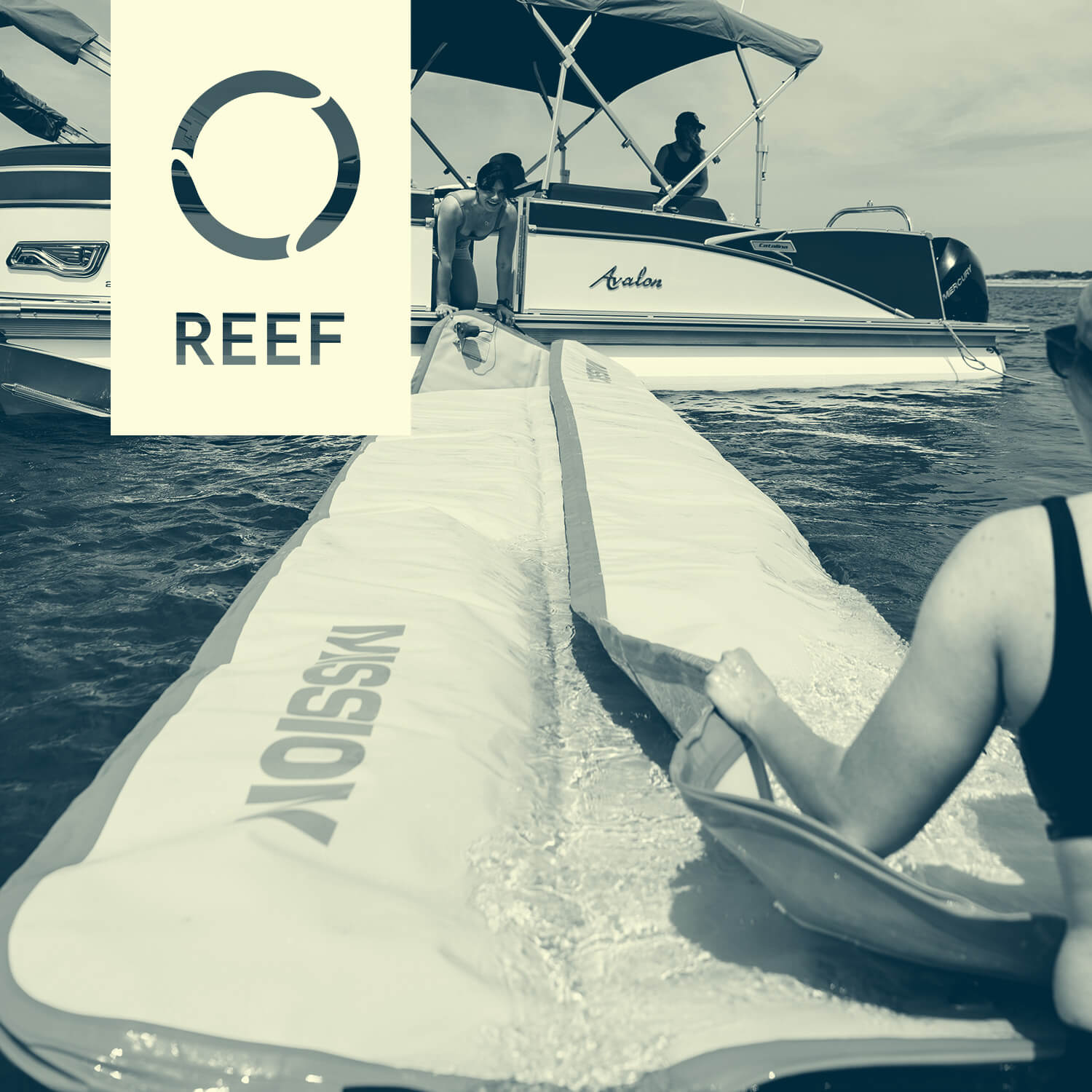 How to Fold up a MISSION Reef Mat From the Boat