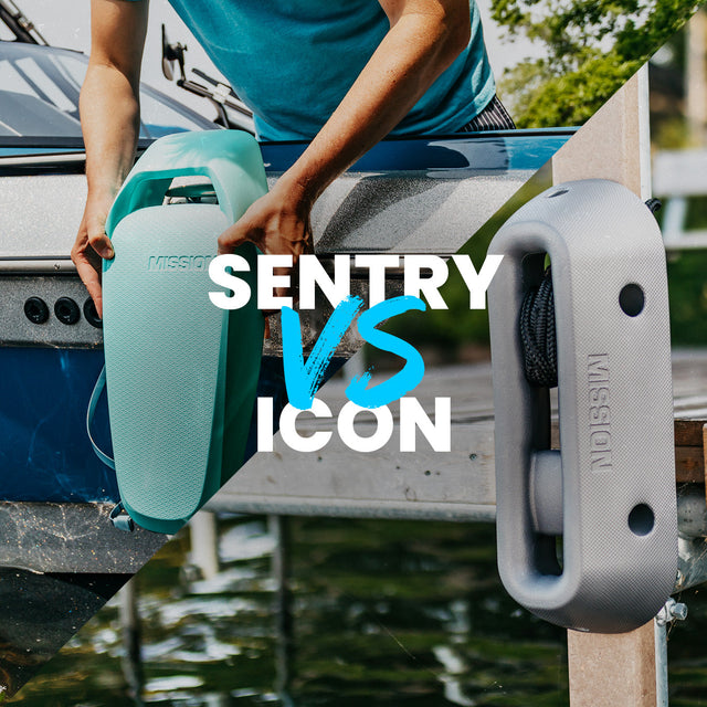 Choosing Between the SENTRY & ICON Boat Fender