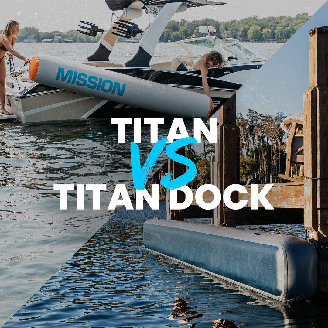 TITAN Versus TITAN DOCK Comparison Image