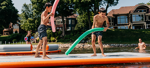Inflatable Docks and Swim Platforms | MISSION Boat Gear