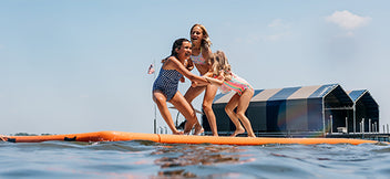 Inflatable Docks and Swim Platforms | MISSION Boat Gear