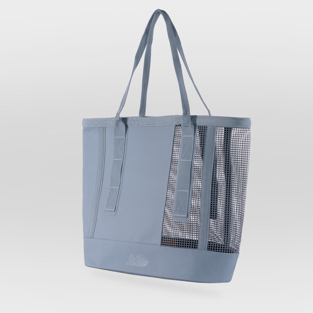 CASSI Beach Tote Bag – Coated Mesh Waterproof Bottom MISSION