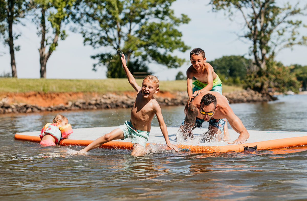 Inflatable Water Mats for Boats, Lakes & Floating | MISSION Boat Gear