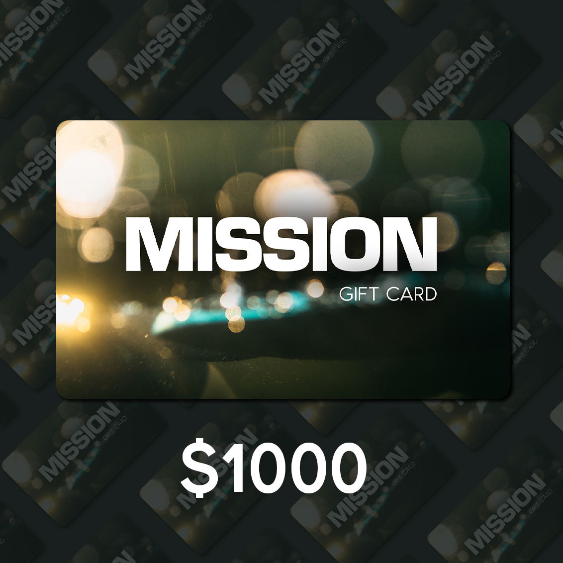 MISSION | GIFT CARD