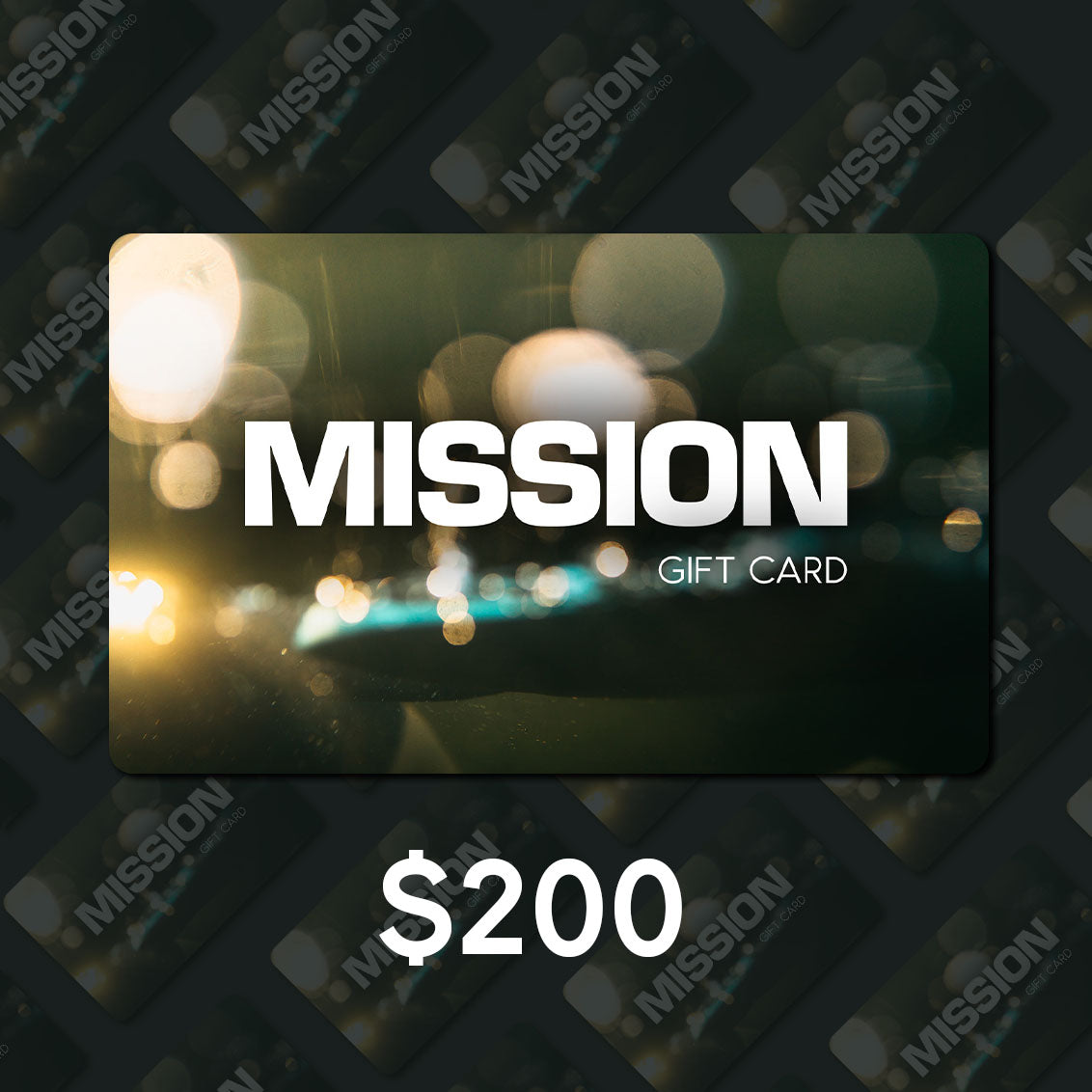 MISSION | GIFT CARD