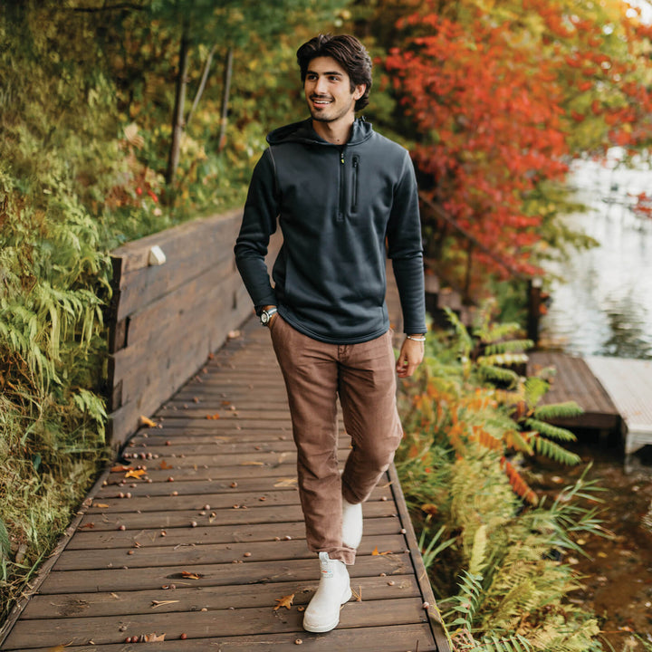 GTG Quarter-Zip Hoodie | The MO Men's Sweatshirt