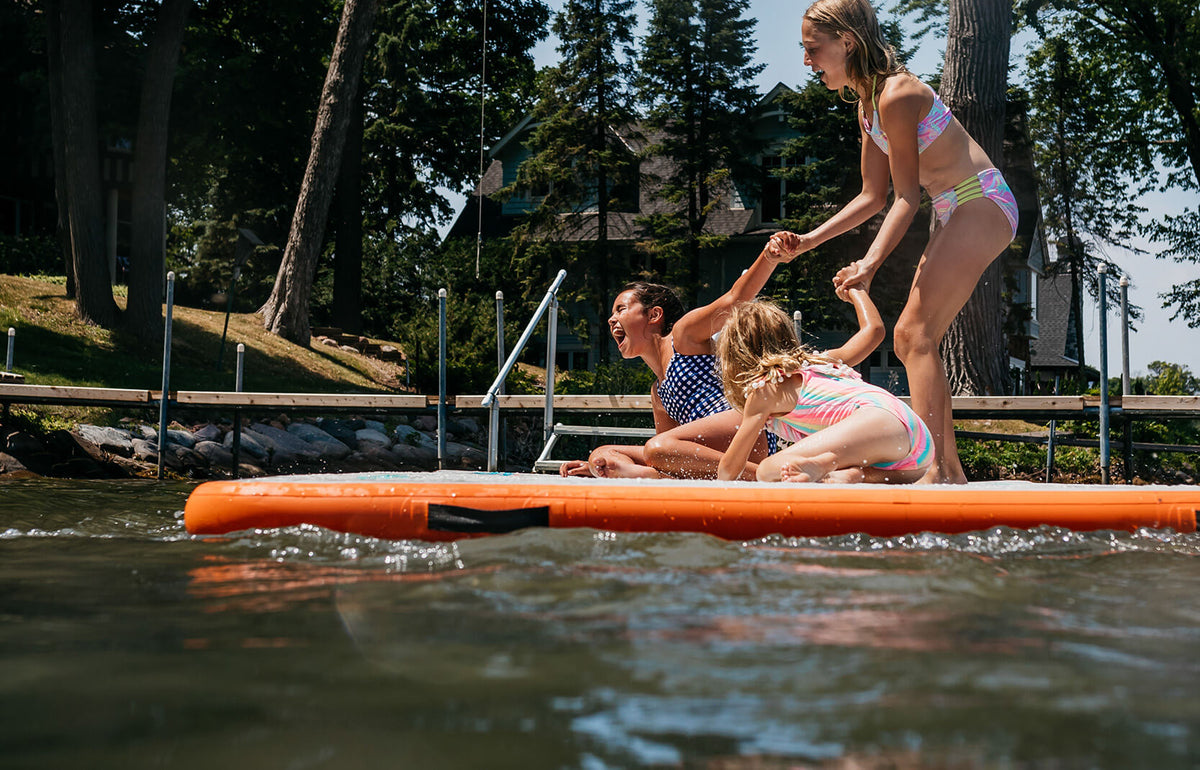 Inflatable Docks and Swim Platforms | MISSION Boat Gear