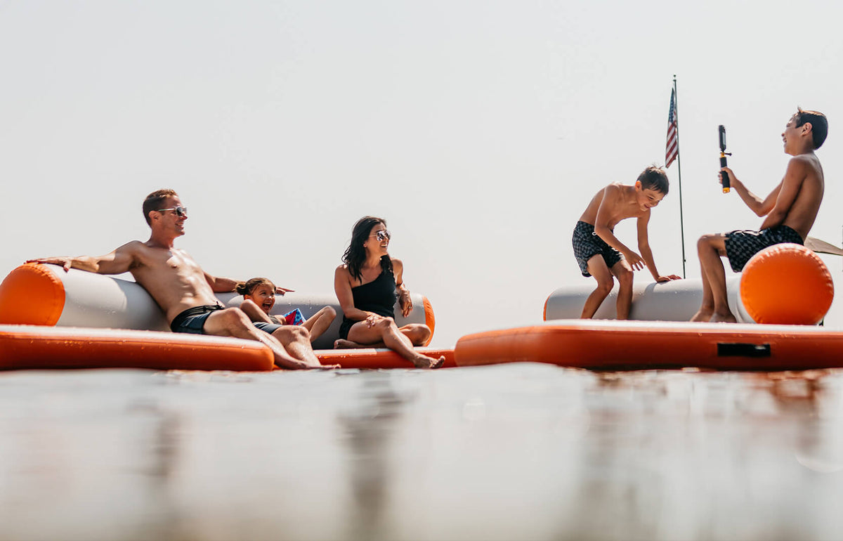 Inflatable Docks and Swim Platforms | MISSION Boat Gear