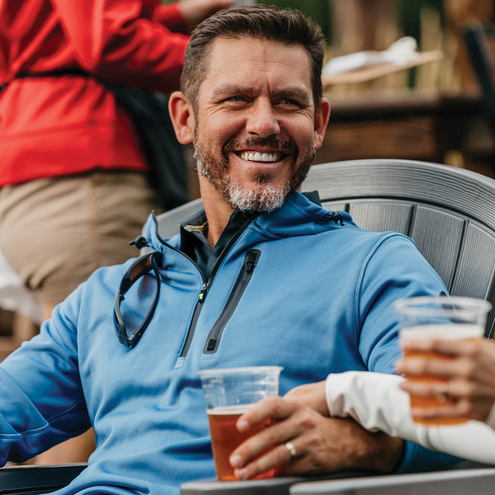 GTG Quarter-Zip Hoodie | The MO Men's Sweatshirt