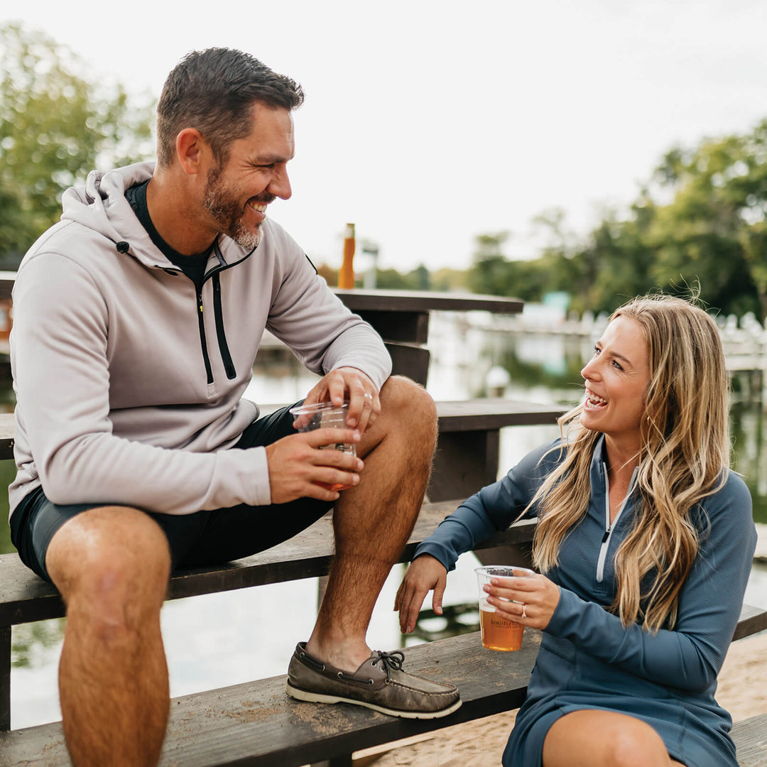 GTG Quarter-Zip Hoodie | The MO Men's Sweatshirt