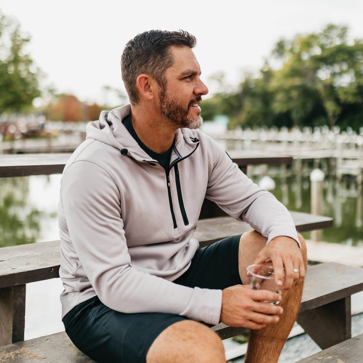 GTG Quarter-Zip Hoodie | The MO Men's Sweatshirt