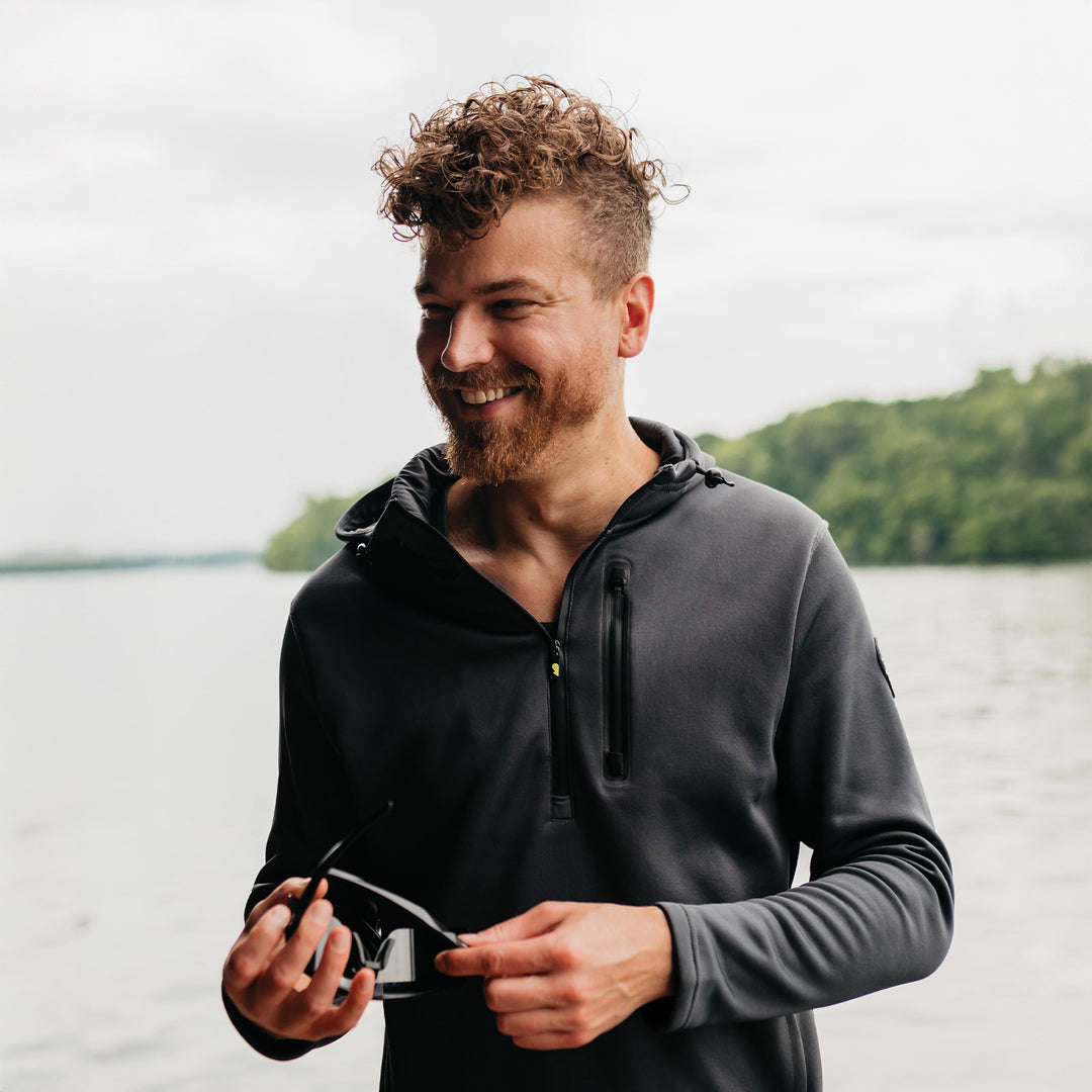 GTG Quarter-Zip Hoodie | The MO Men's Sweatshirt