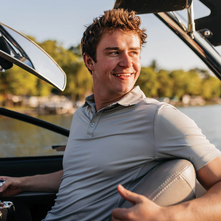 DS Mesh-Sided Polo | The MO Dock-Side Polo