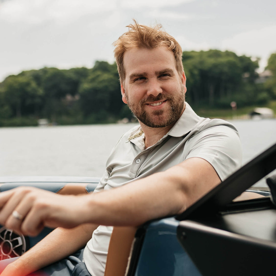 DS Mesh-Sided Polo | The MO Dock-Side Polo