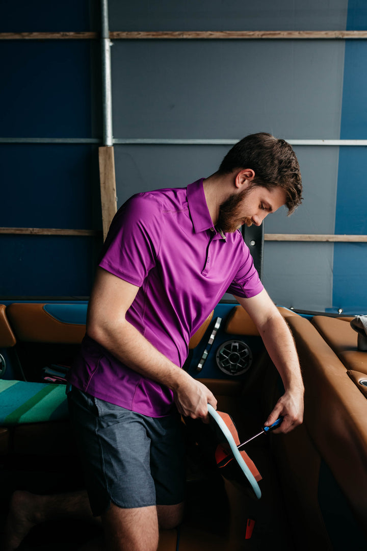 DS Mesh-Sided Polo | The MO Dock-Side Polo