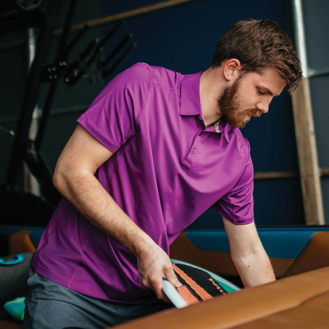 DS Mesh-Sided Polo | The MO Dock-Side Polo