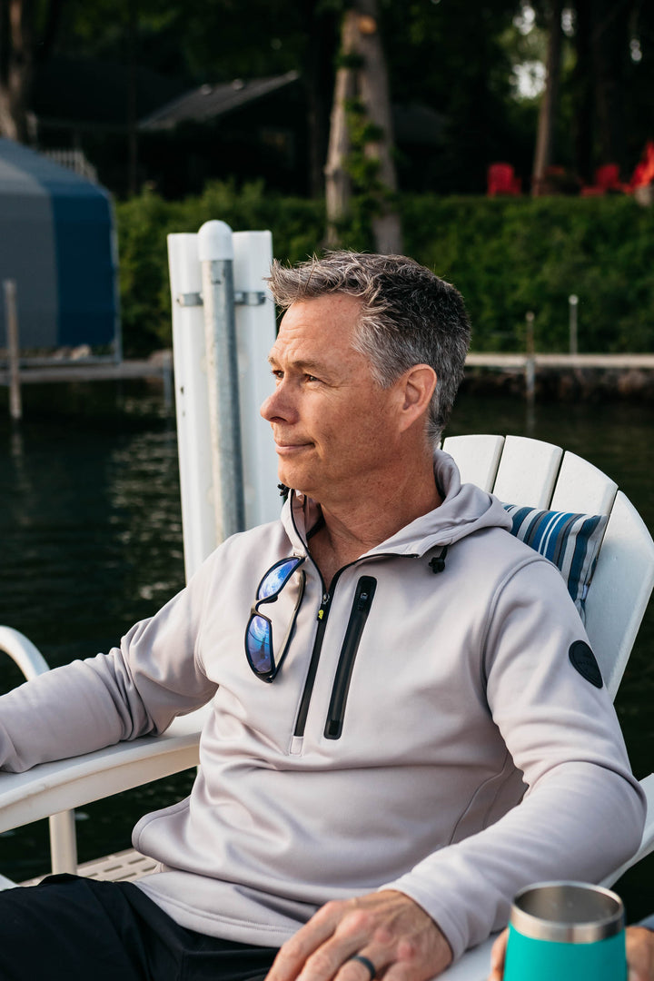 GTG Quarter-Zip Hoodie | The MO Men's Sweatshirt