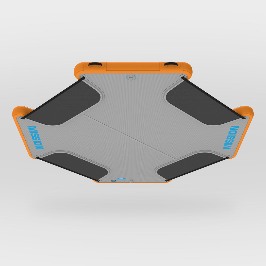 REEF PLAY | Large Inflatable Water Mat | Easy-Up Mesh on Every Side