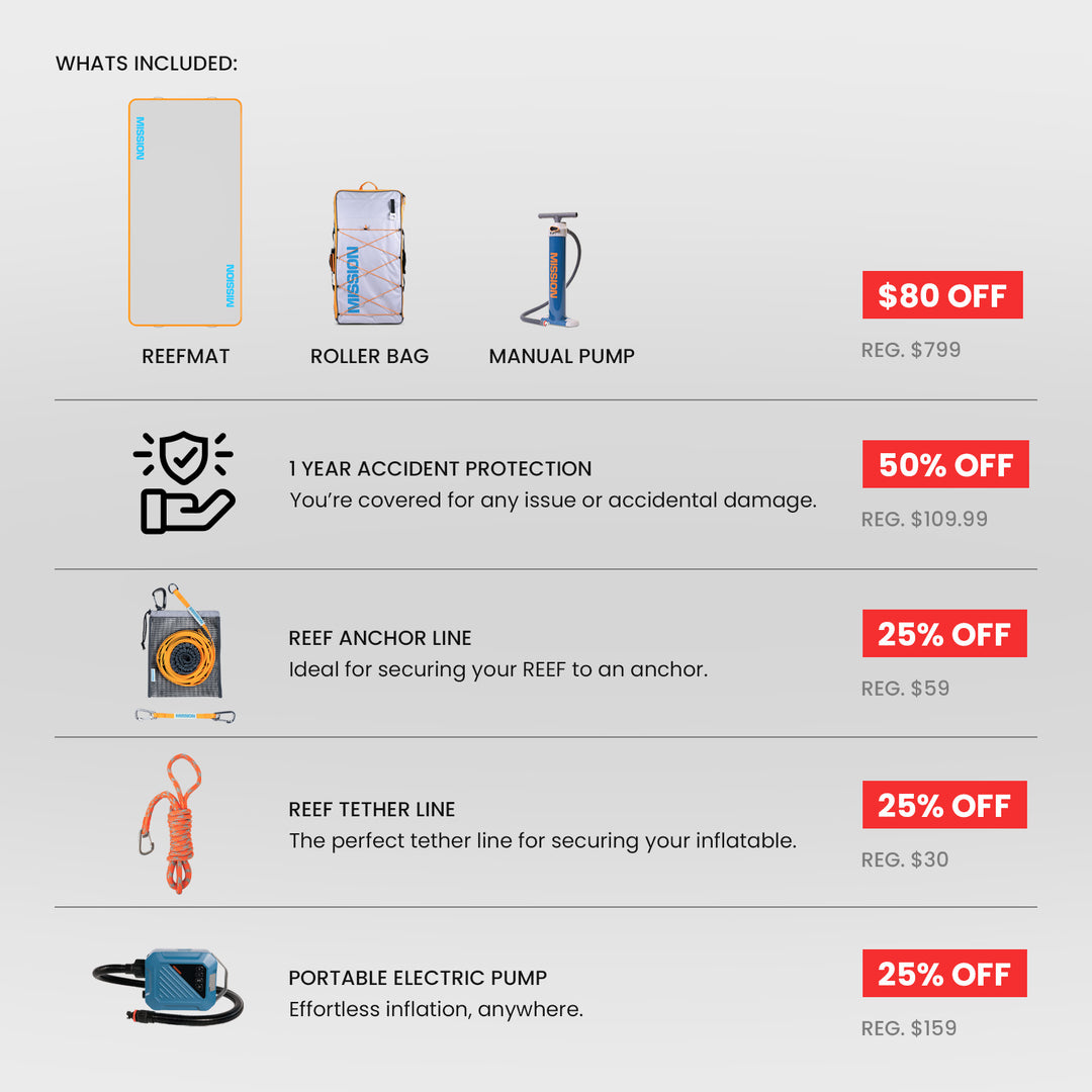 Ultimate Bundle // REEF MAT | 6.5ft x 13ft