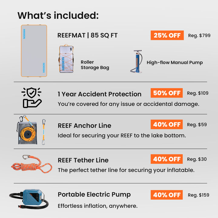 Ultimate Bundle // REEF MAT | 6.5ft x 13ft