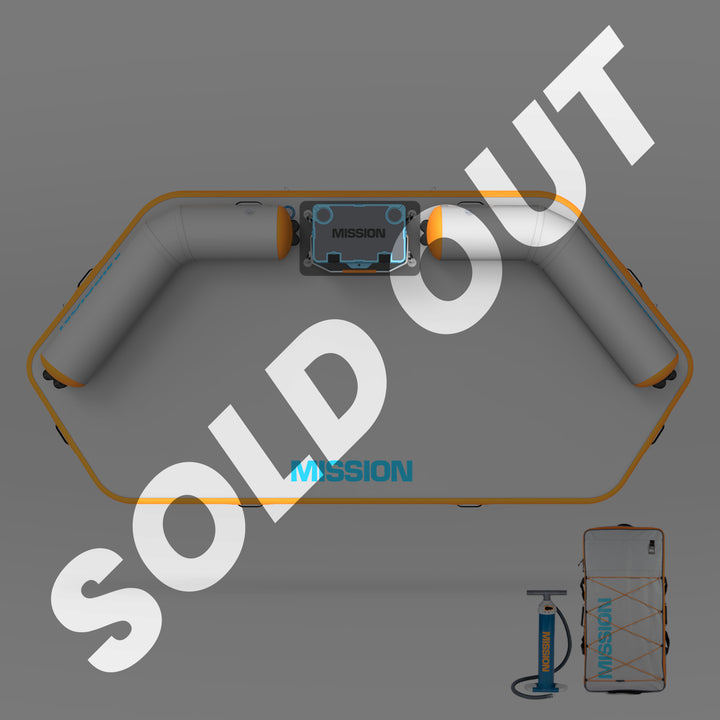 REEF DECK | Inflatable Swim Platform & Lounger | Connects to Pontoon