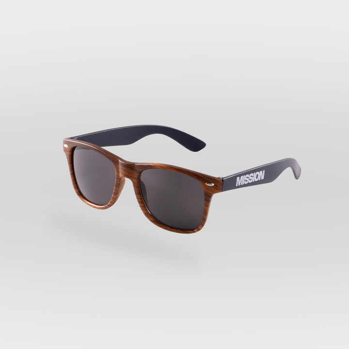 Woodgrain Sunglasses | MISSION Surf-Wagon Malibu Cheap Shades