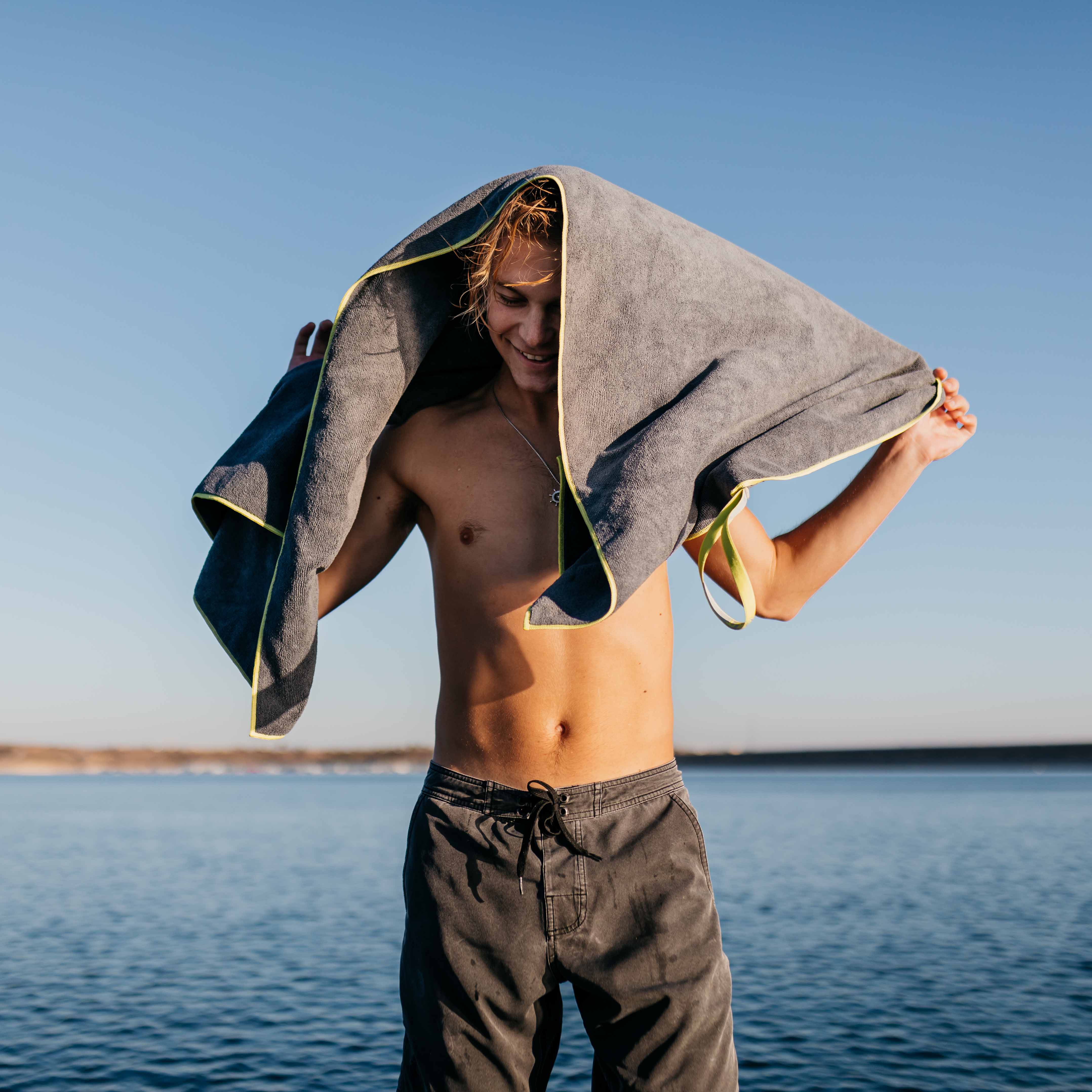 TUKO | Swim Towels | 4PK - Charcoal