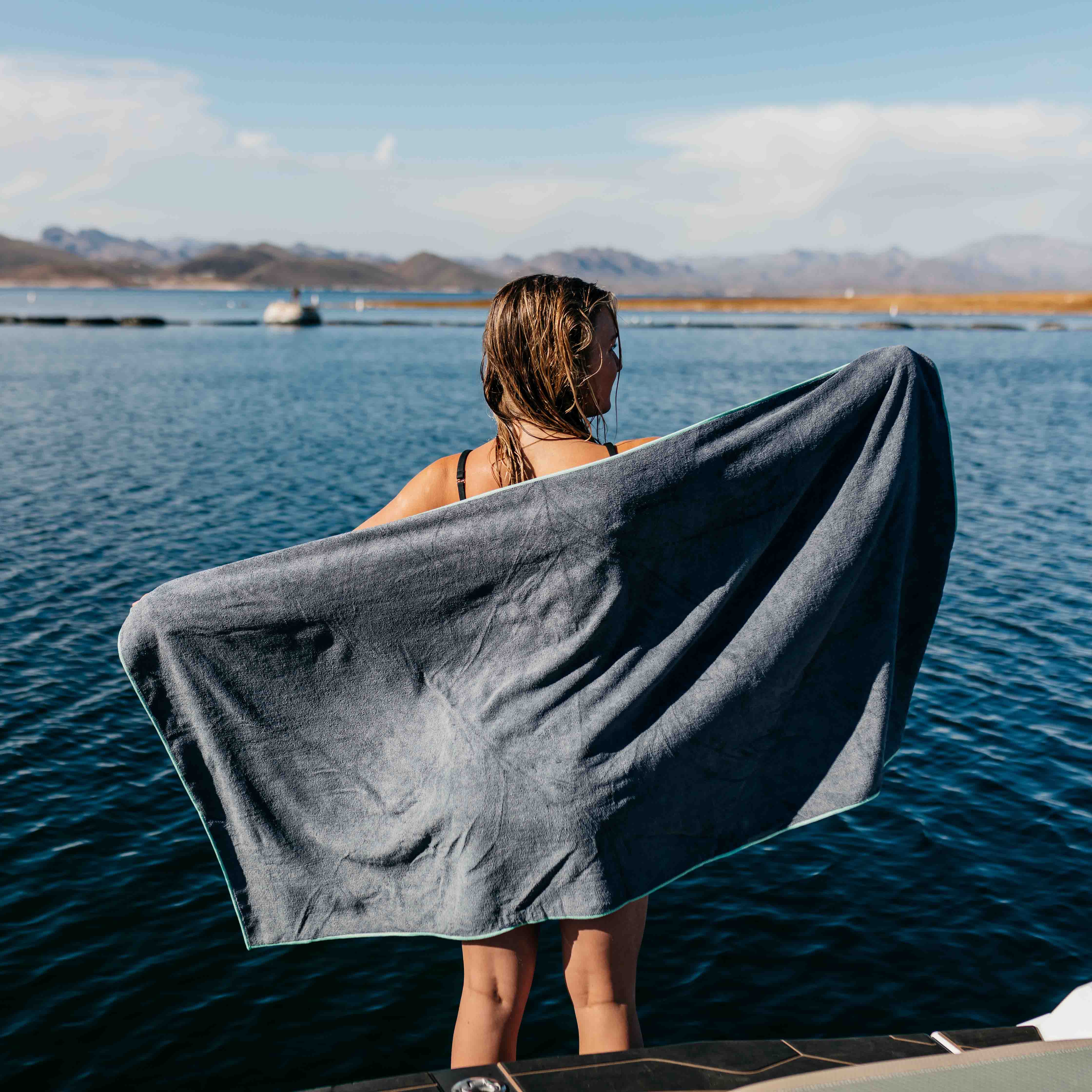 TUKO | Swim Towels | 4PK - Charcoal