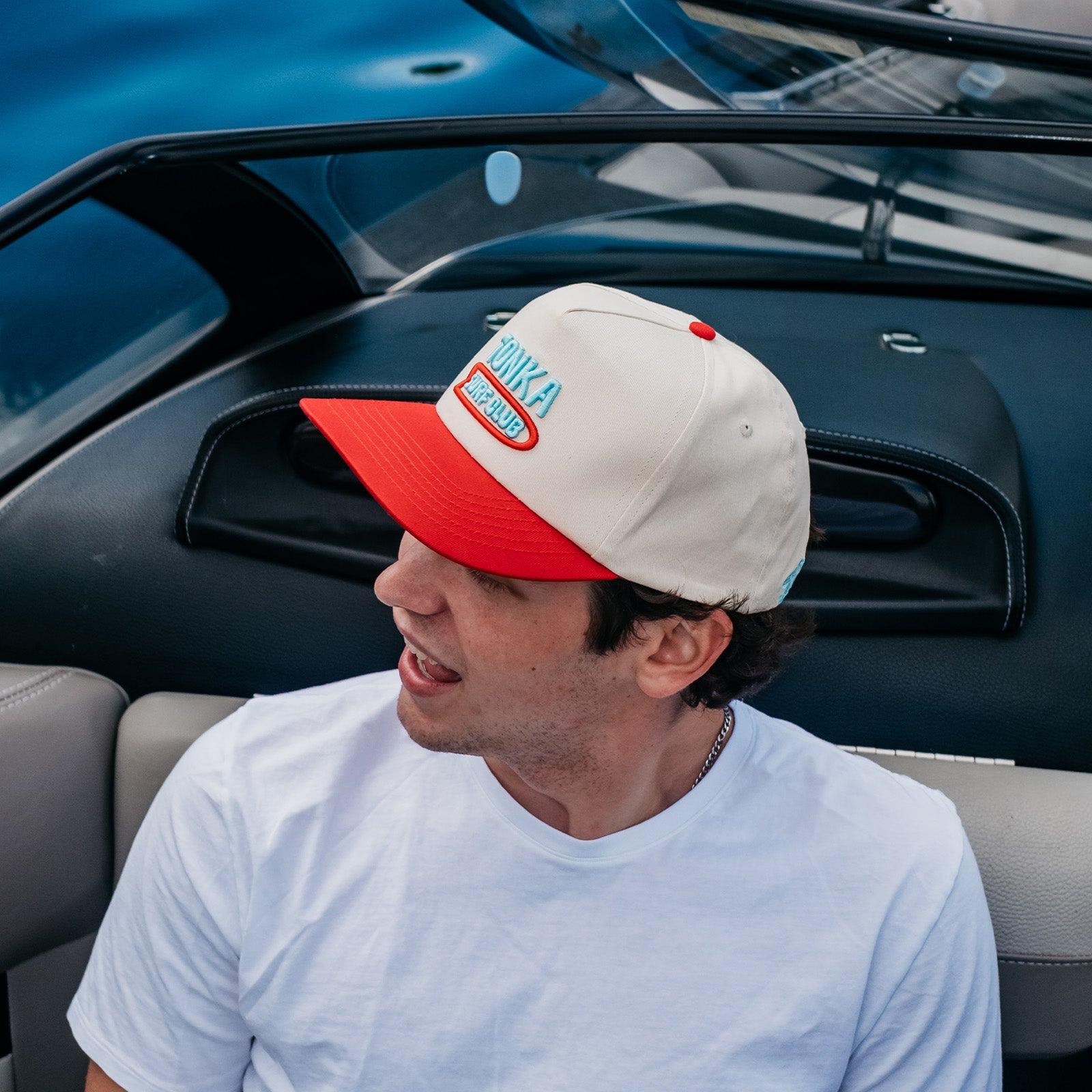 wantkeycamp FB-5B コラボSTT 38灯 MASHUPSQARD Five Panel Snapback Canvas Hat | Tonka Surf Club