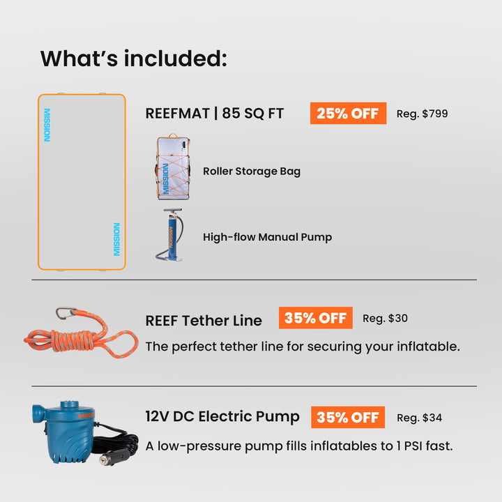 Essential Bundle // REEF MAT | 6.5ft x 13ft