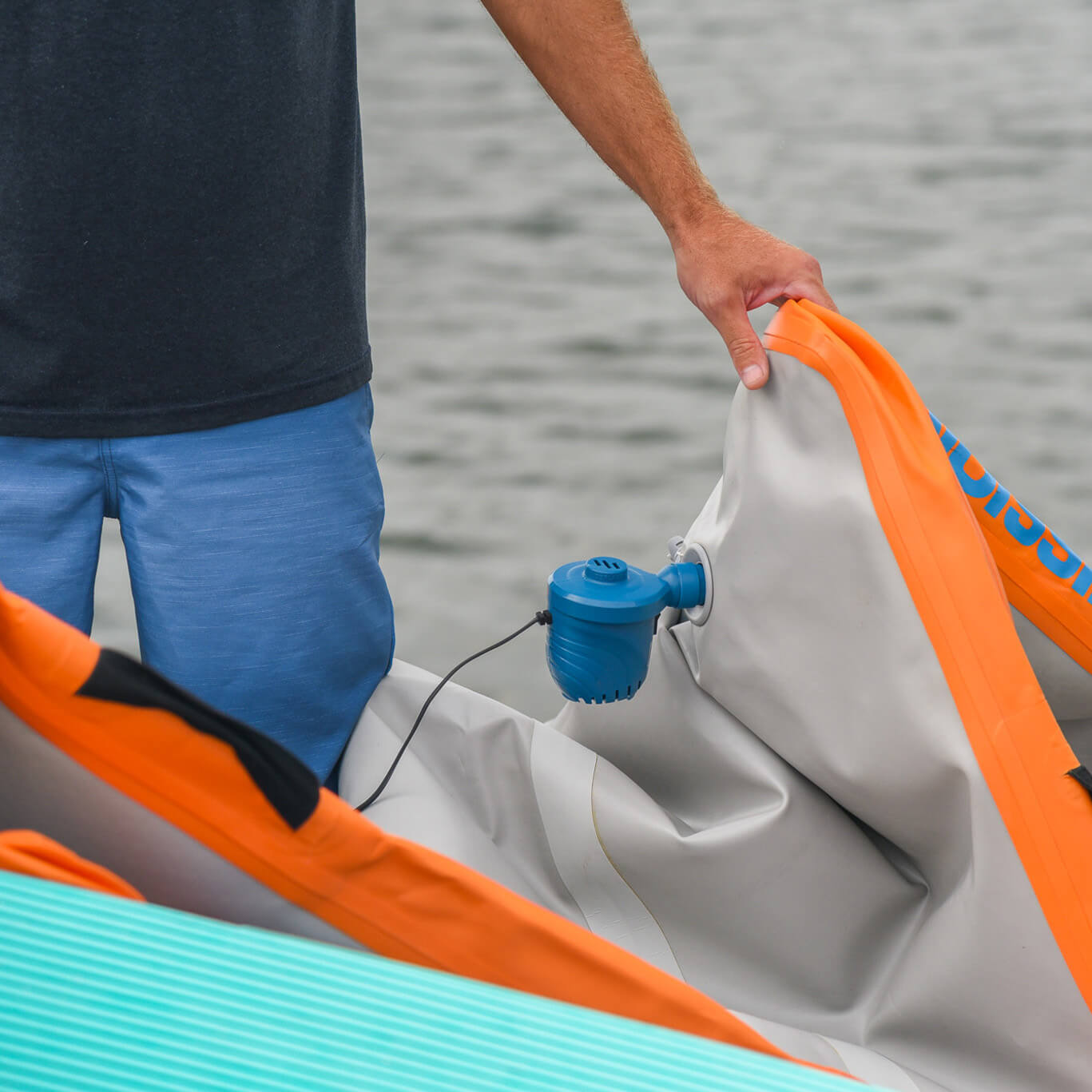 REEF SPLASH | Inflatable Water Mat w/ Interior Mesh | HEX 101 – MISSION