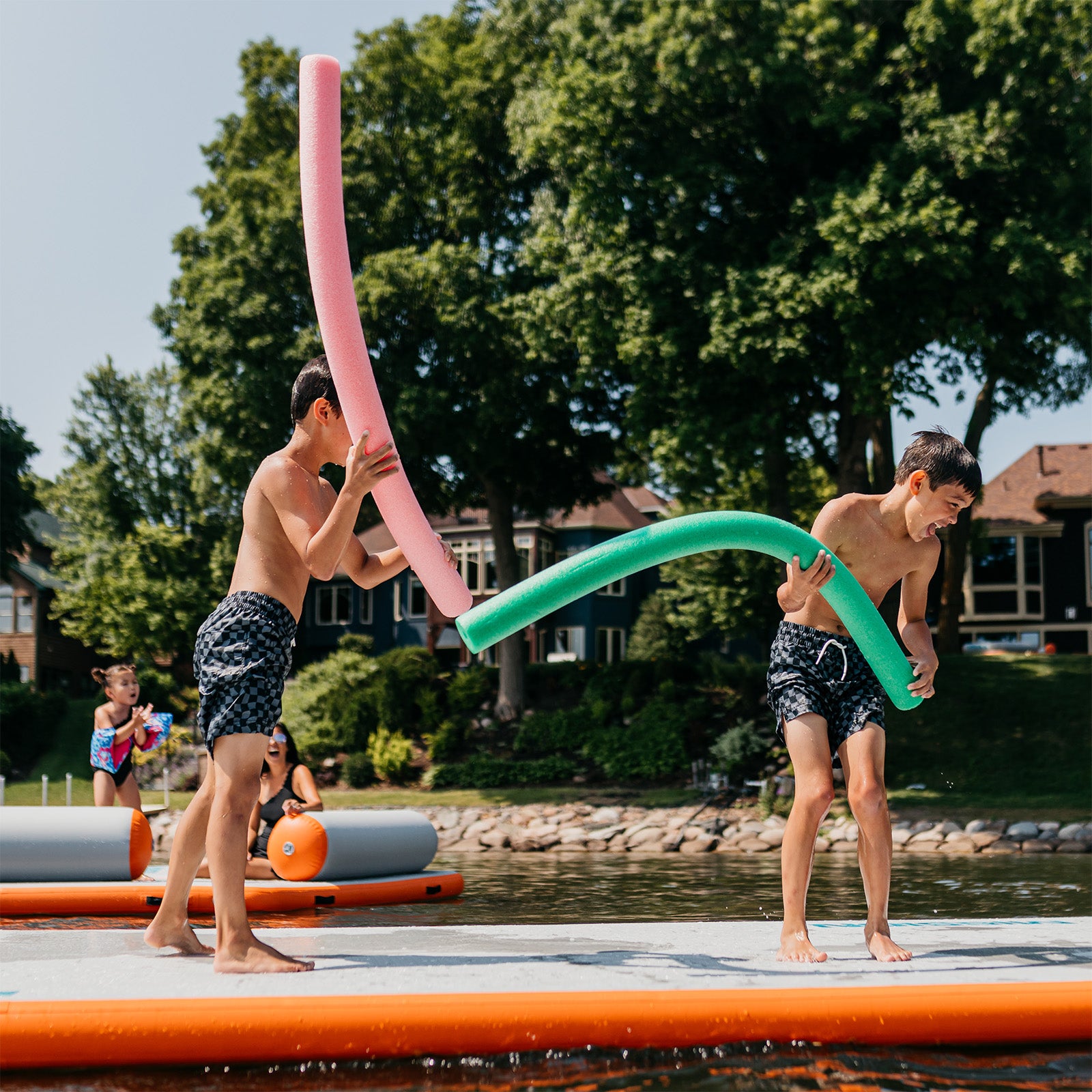 Inflatable Rigid Mat REEF Inflatable Water Mats & Pads | MISSION