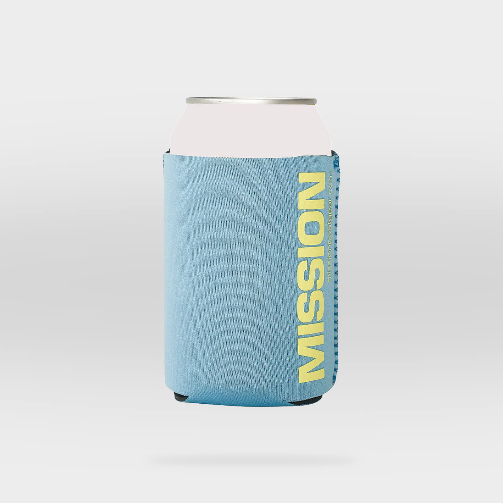 blue can koozie