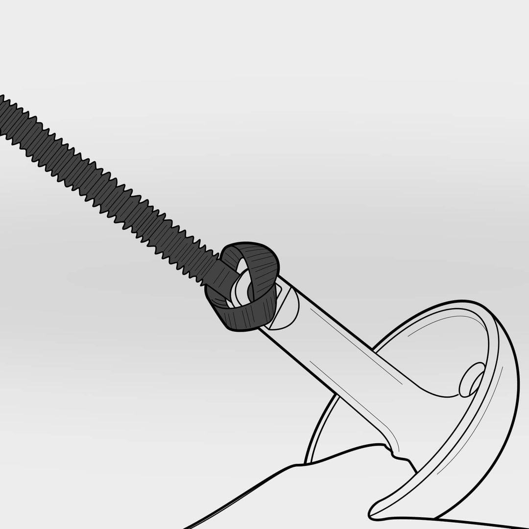 anchor line in use