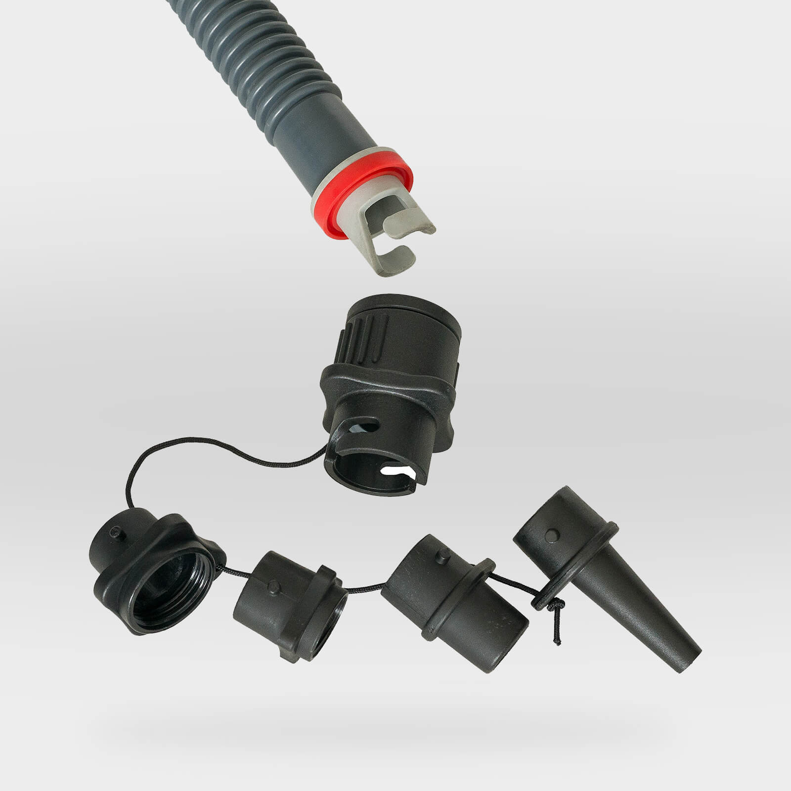120v high volume air pump from MISSION with various attachments