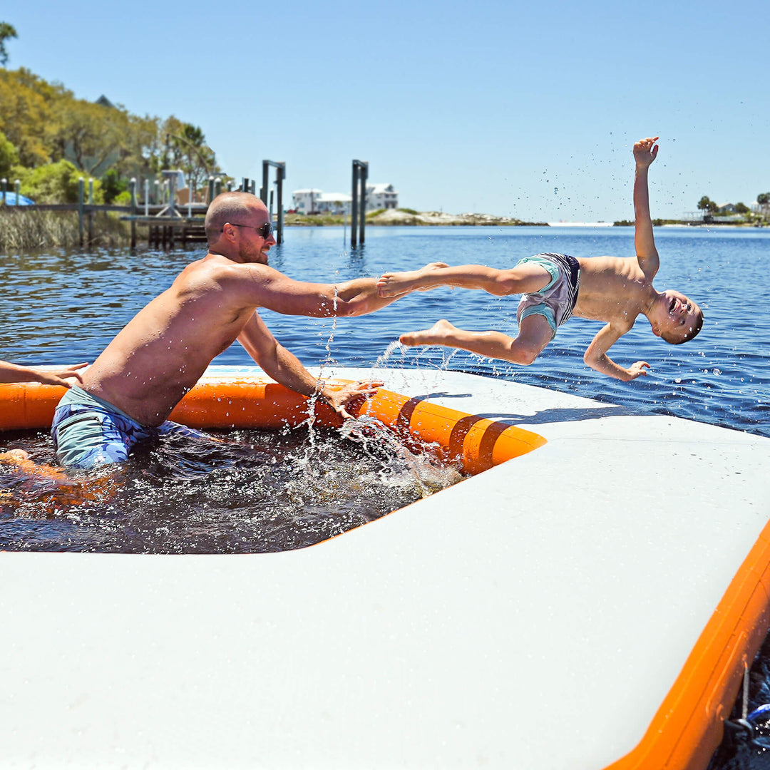 REEF SPLASH | Inflatable Water Mat w/ Interior Mesh | HEX 101 – MISSION