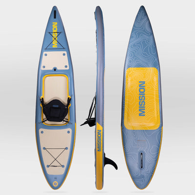 STILLWATER | Inflatable Kayak + iSUP Crossover