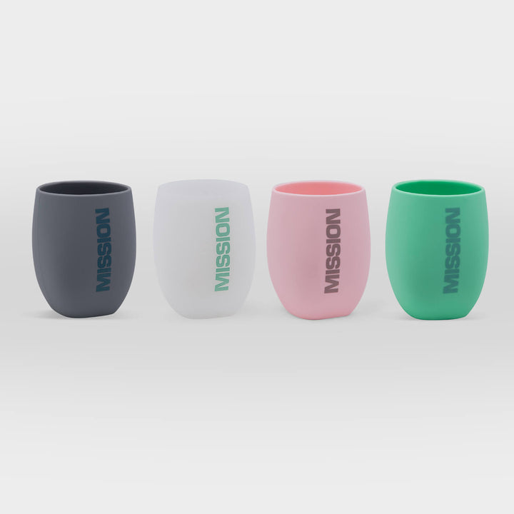 MISSION silicone wine tumblers