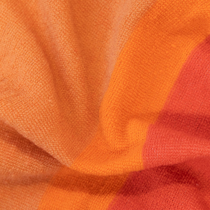 close up of creamsicle board sock
