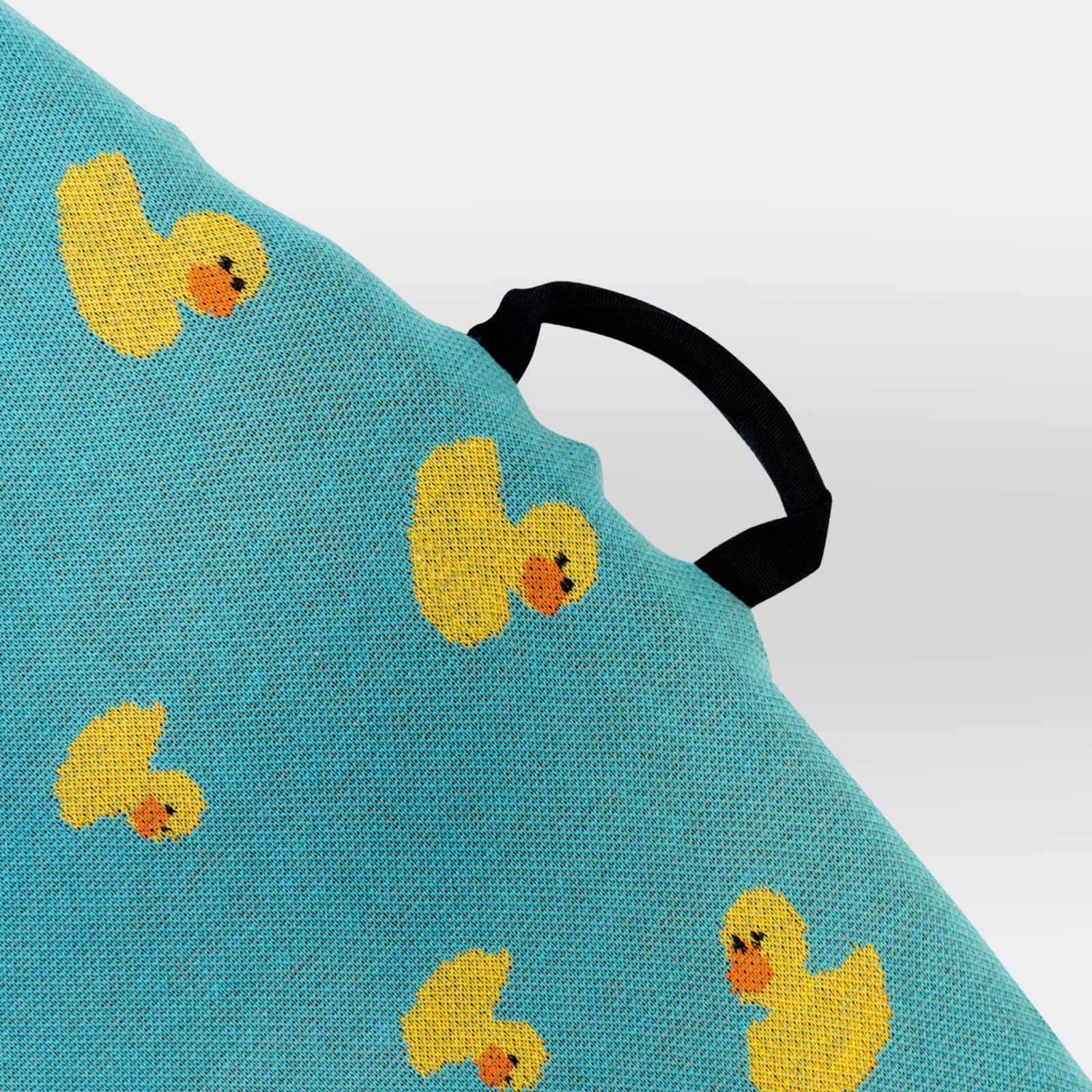 close up of quack board sock handle